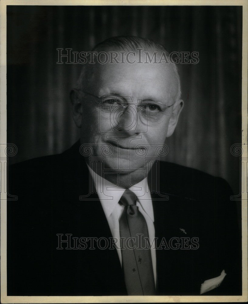 1960 Press Photo Charles L. Wilson, President - Historic Images