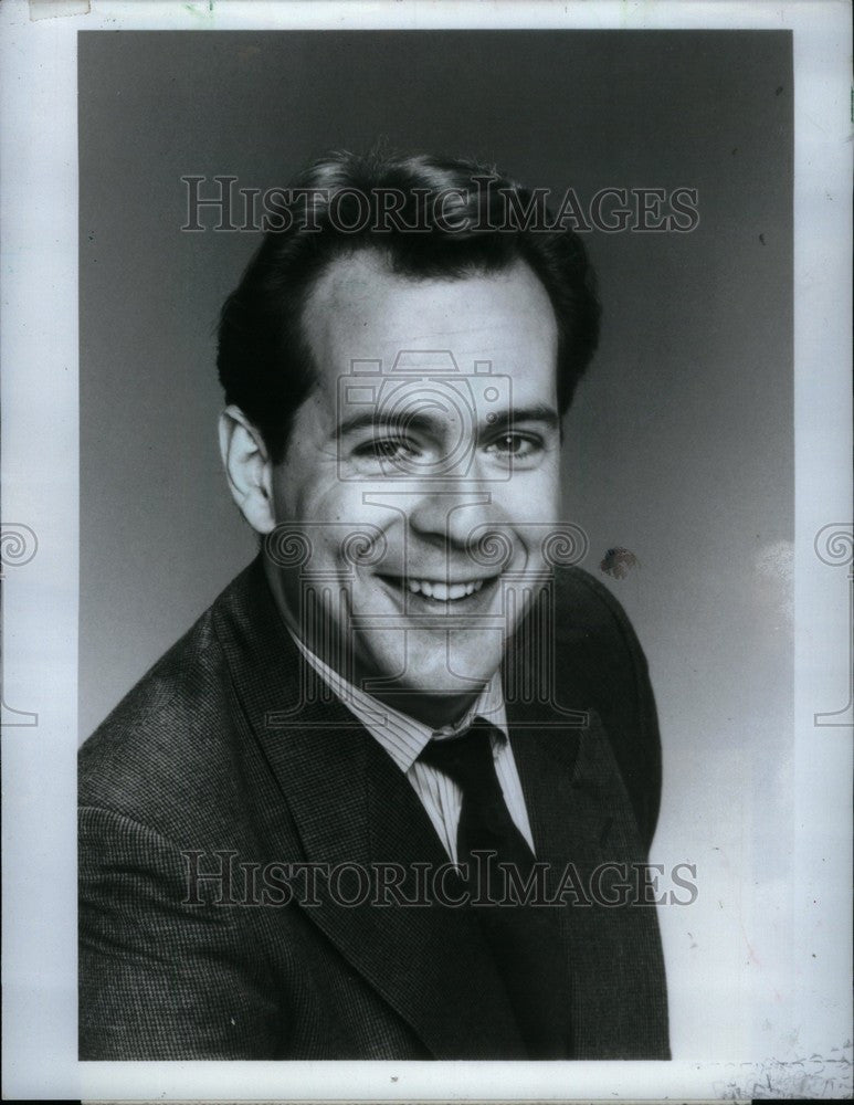 1985 Press Photo Bruce Willis American actor film TV - Historic Images