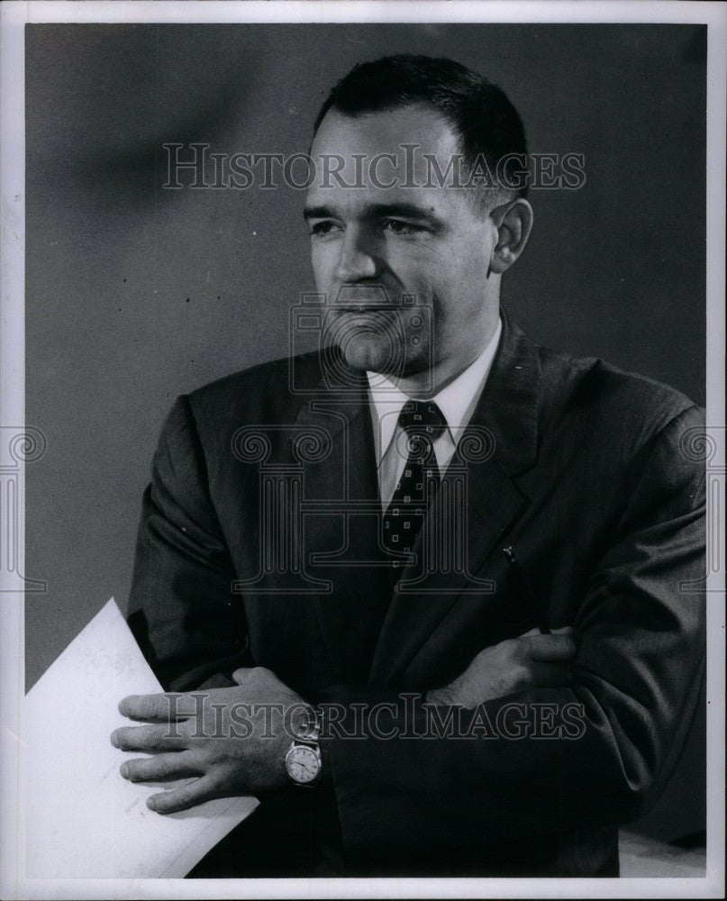 1959 Press Photo Sam Williams Williams Research Corp. - Historic Images