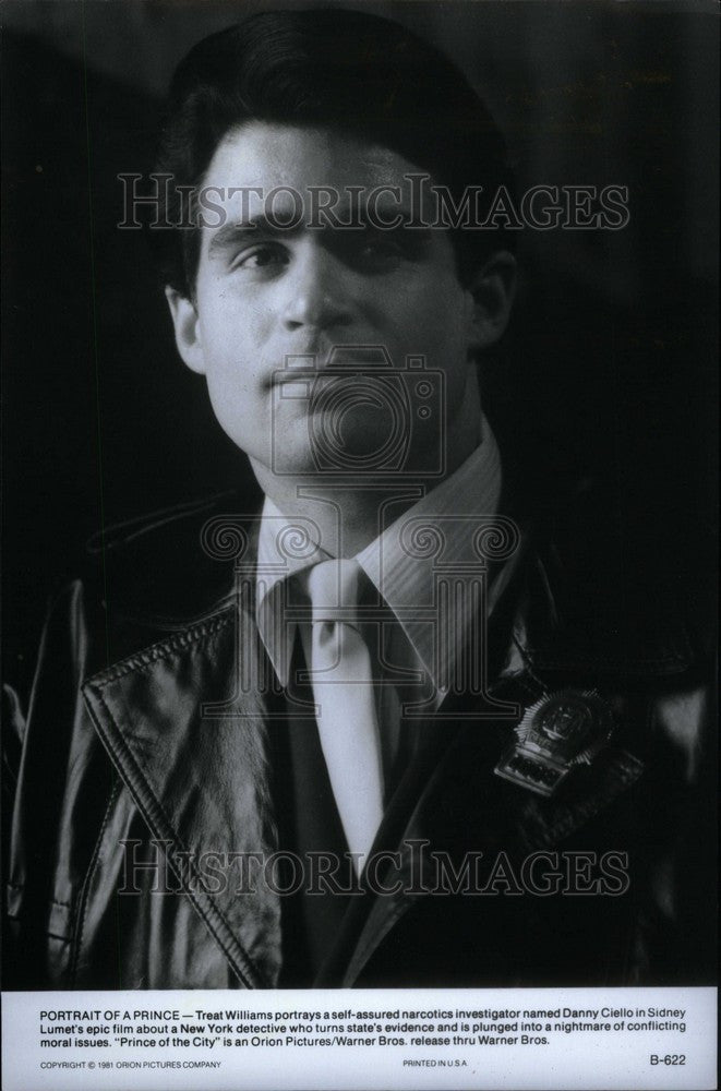 1989 Press Photo Treat Williams Prince of the City - Historic Images
