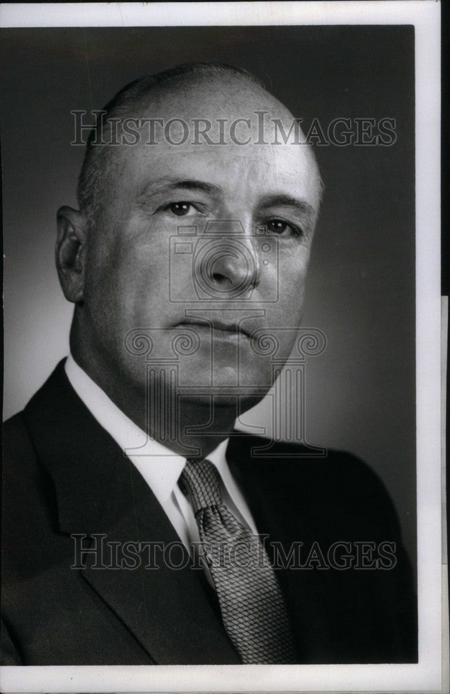 1961 Press Photo Walker A. Williams VP of Ford Motor Co - Historic Images