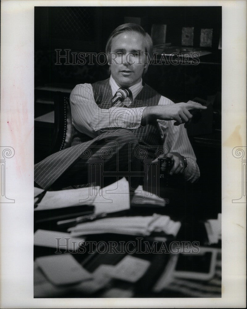 1977 Press Photo W. Michael Williams - Historic Images