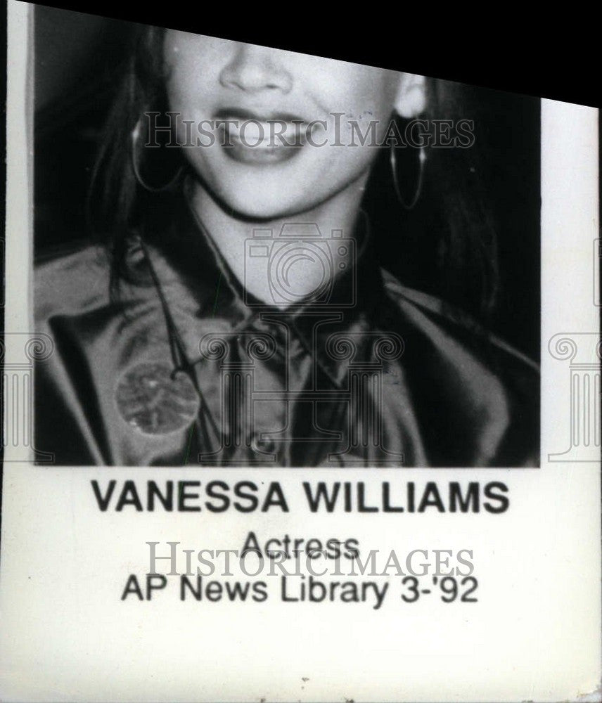 1993 Press Photo Vanessa Williams actress dancer - Historic Images