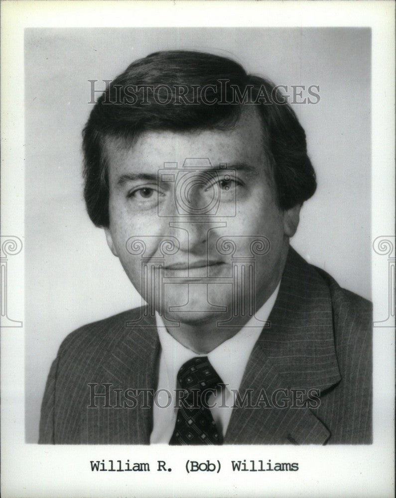 1981 Press Photo William R. (Bob) Williams - Historic Images