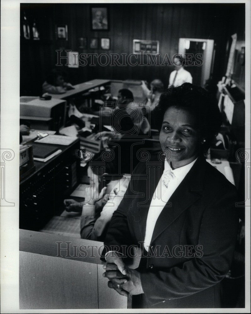 1981 Press Photo Billie Willis - Historic Images