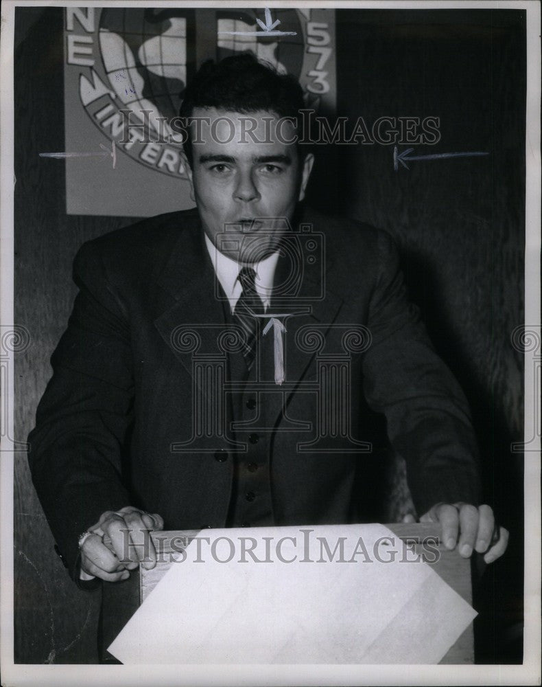 1948 Press Photo Richard Williams - Historic Images