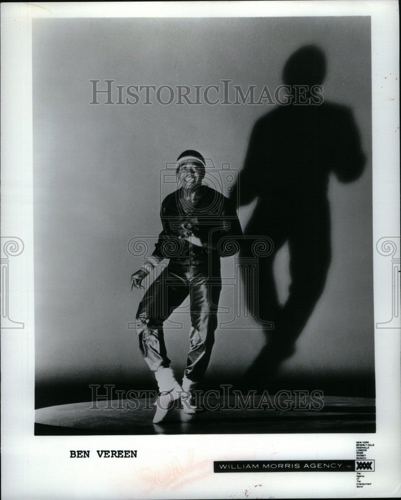 1984 Press Photo Ben Vereen William Morris Agency - Historic Images