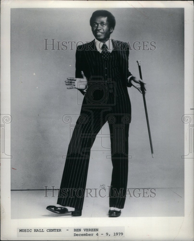 1984 Press Photo Ben Vereen Actor Dancer Singer - Historic Images
