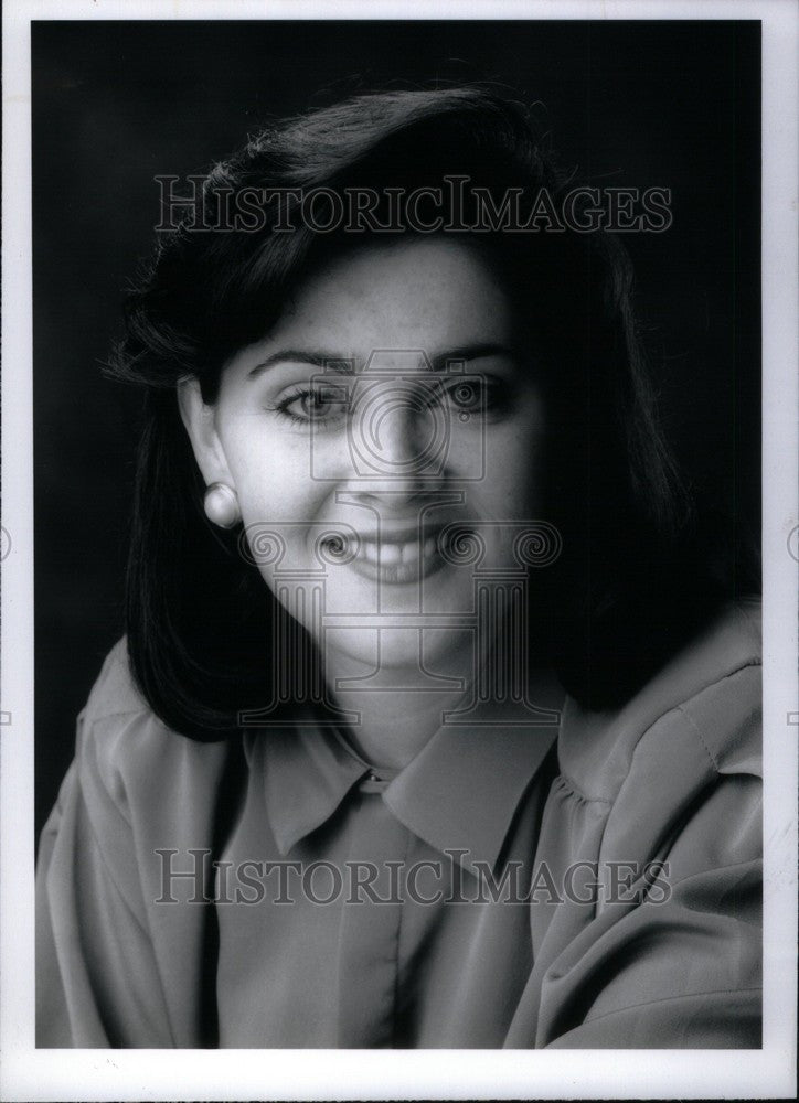 1992 Press Photo Shannon McNamara Verklan HKO Media - Historic Images