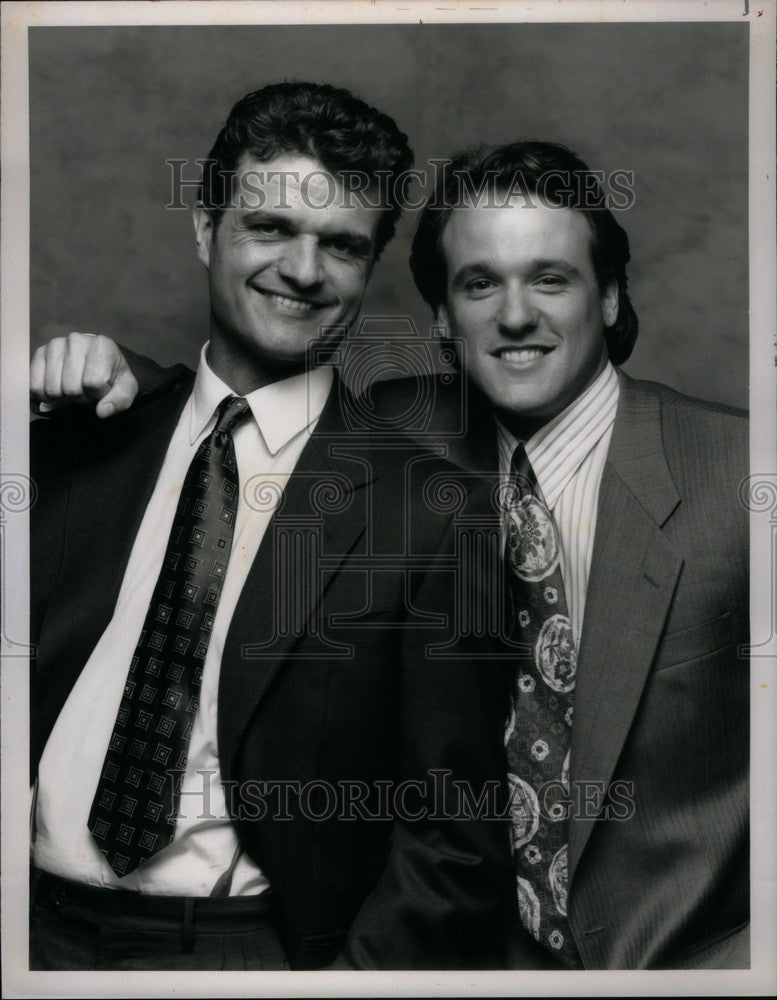 1991 Press Photo Mike Cumpsty Tom Verica L.A. Law - Historic Images