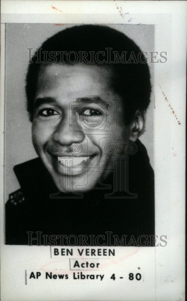 1960 Press Photo Ben Vereen American actor dancer - Historic Images