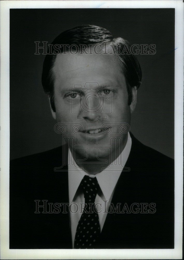 1985 Press Photo Stephen A. Gerow Vice President - Historic Images