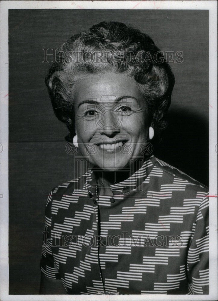 1972 Press Photo Mrs.Gersbenson - Historic Images