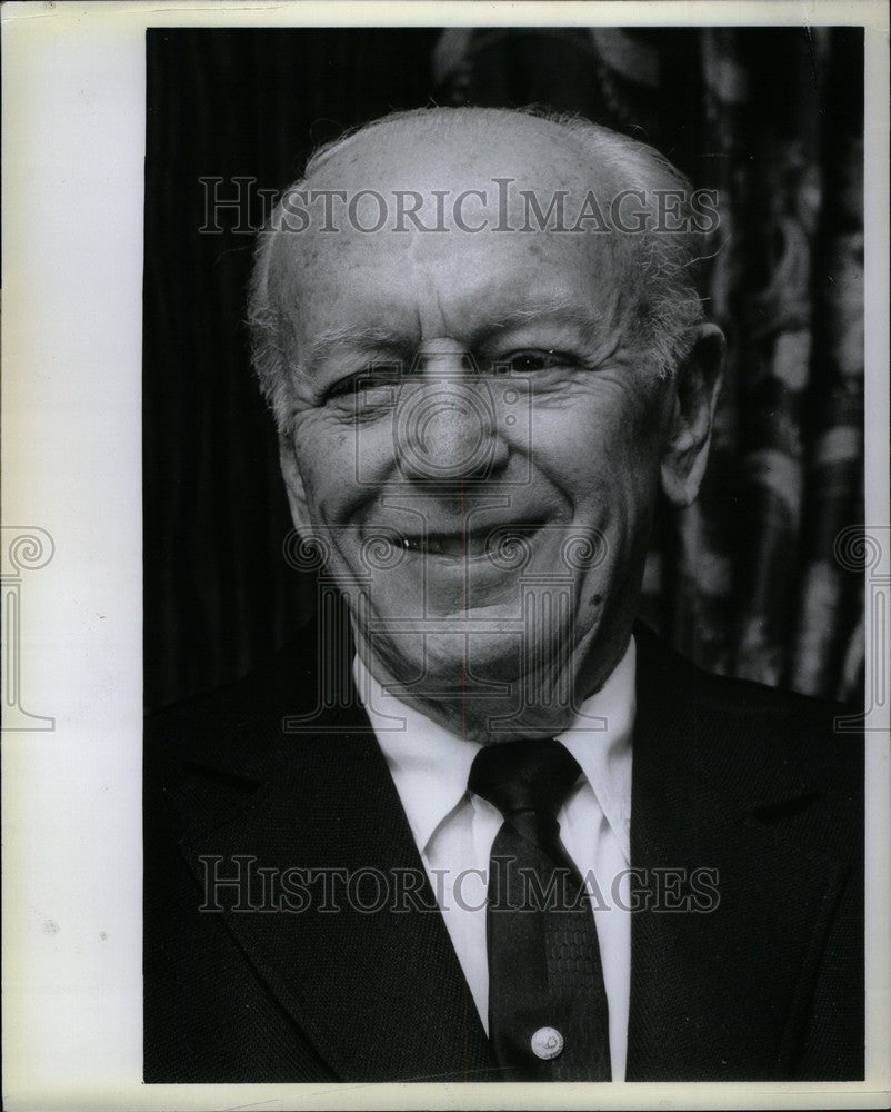 1979 Press Photo Charles Gershenson Wayne University - Historic Images