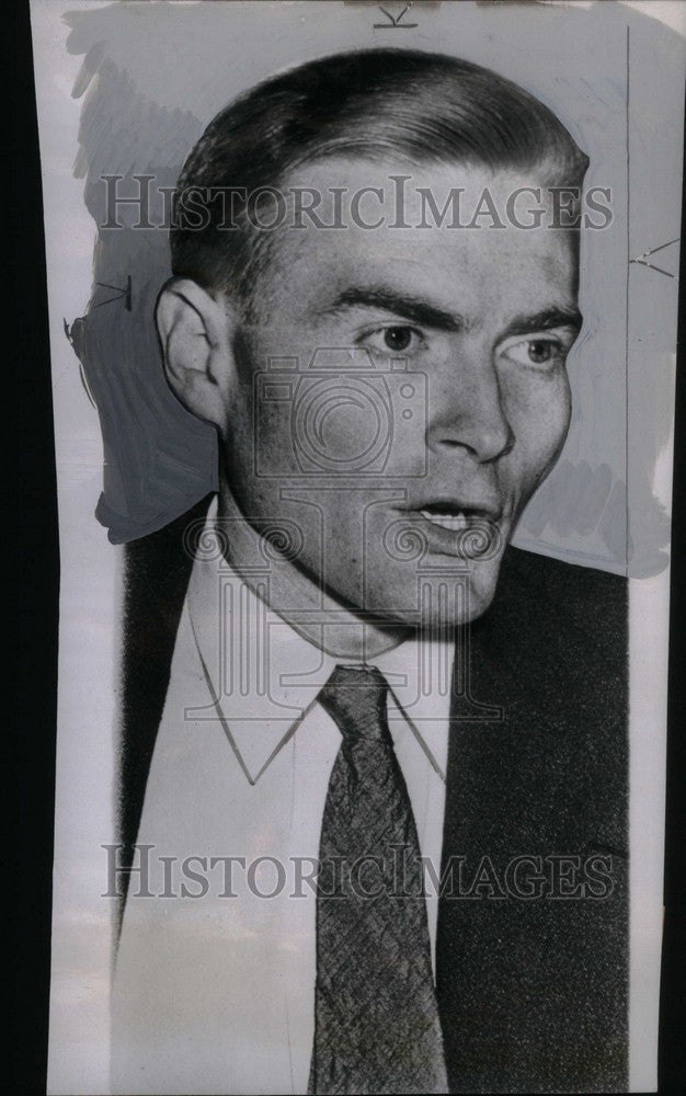 1948 Press Photo William Remington Economist - Historic Images