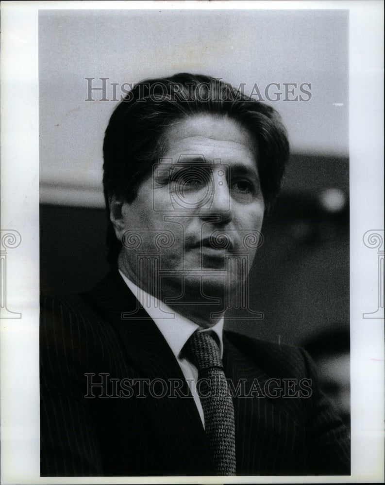 1991 Press Photo Amin Gemayel - Historic Images