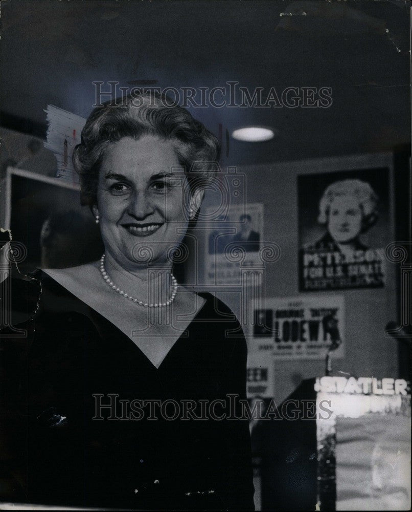 1965 Press Photo Elly Peterson - Historic Images