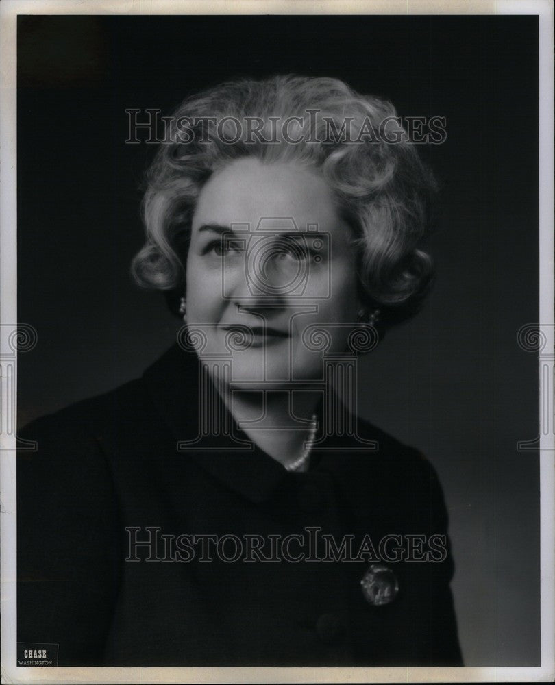 1964 Press Photo Elly M. Peterson Charlotte Vice-chair - Historic Images
