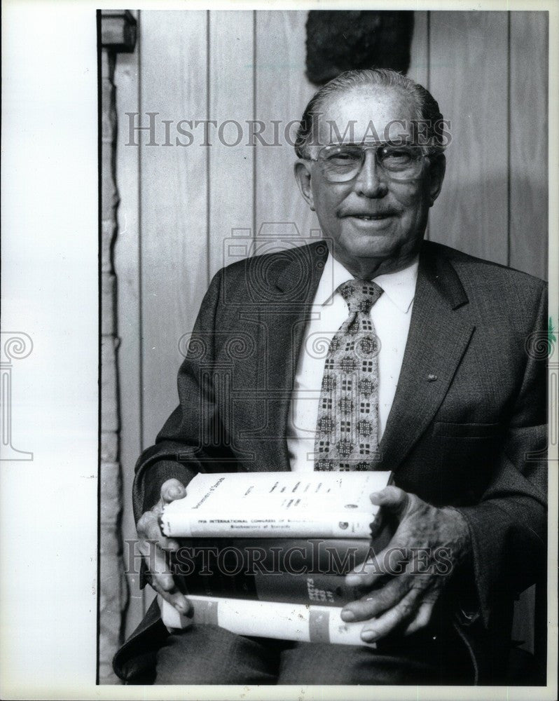 1986 Press Photo Durey Peterson - Historic Images