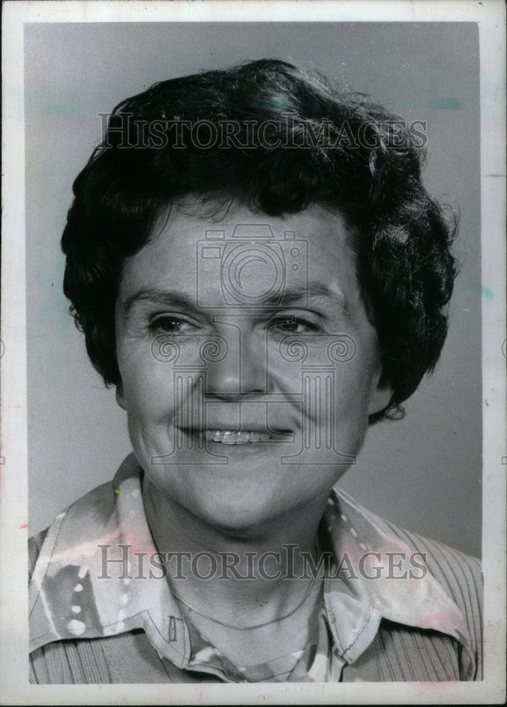 Press Photo Bette Lou Peterson journalist - Historic Images