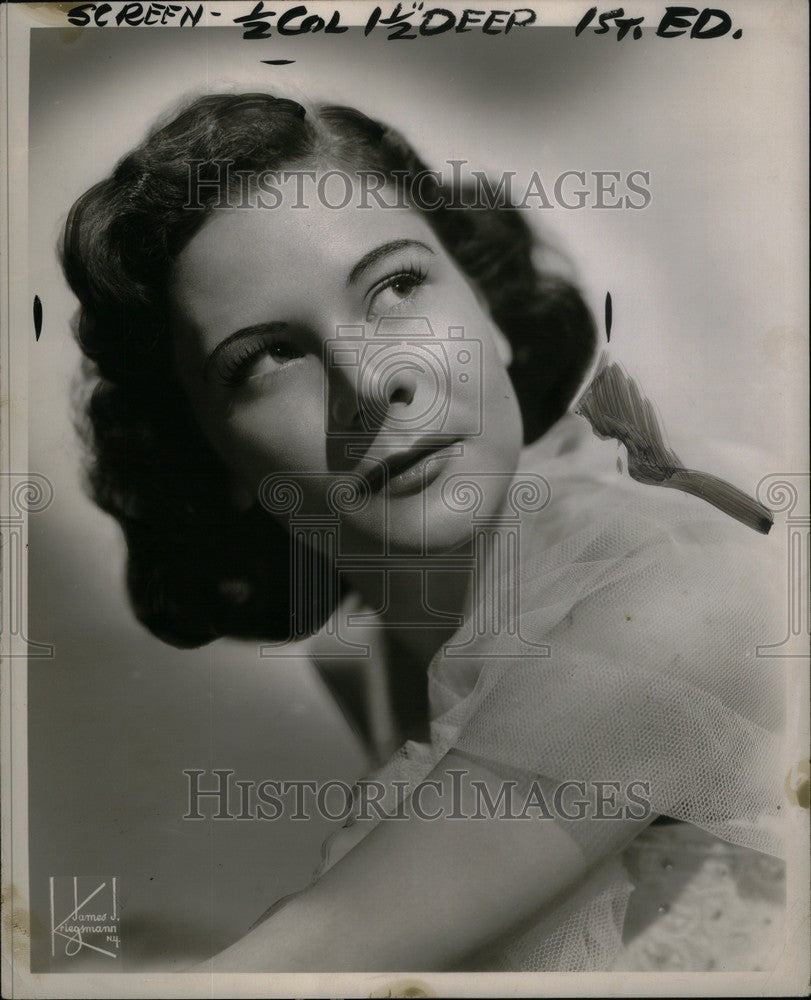 1954 Press Photo Margie Peters - Historic Images