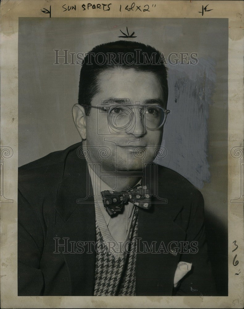 1953 Press Photo Dick Peters - Historic Images