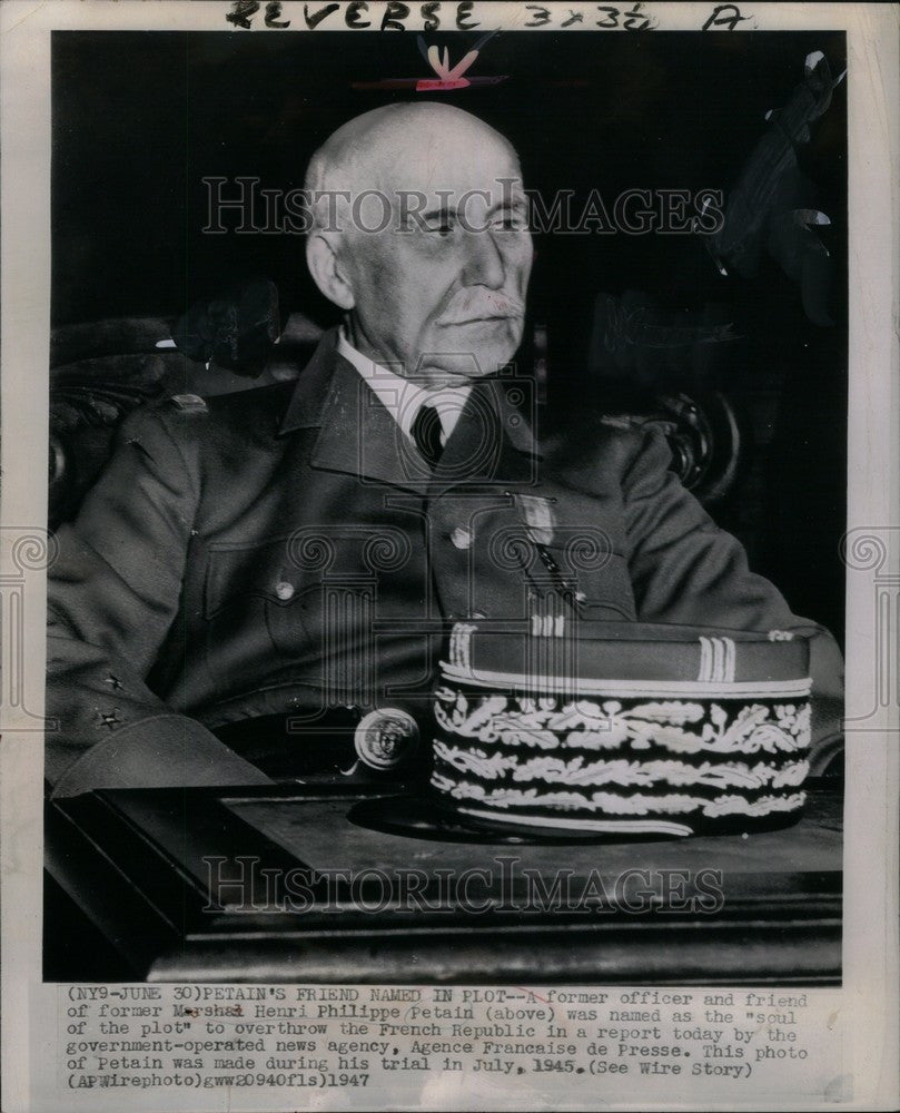 1973 Press Photo He named as &quot;the soul of the plot&quot; - Historic Images