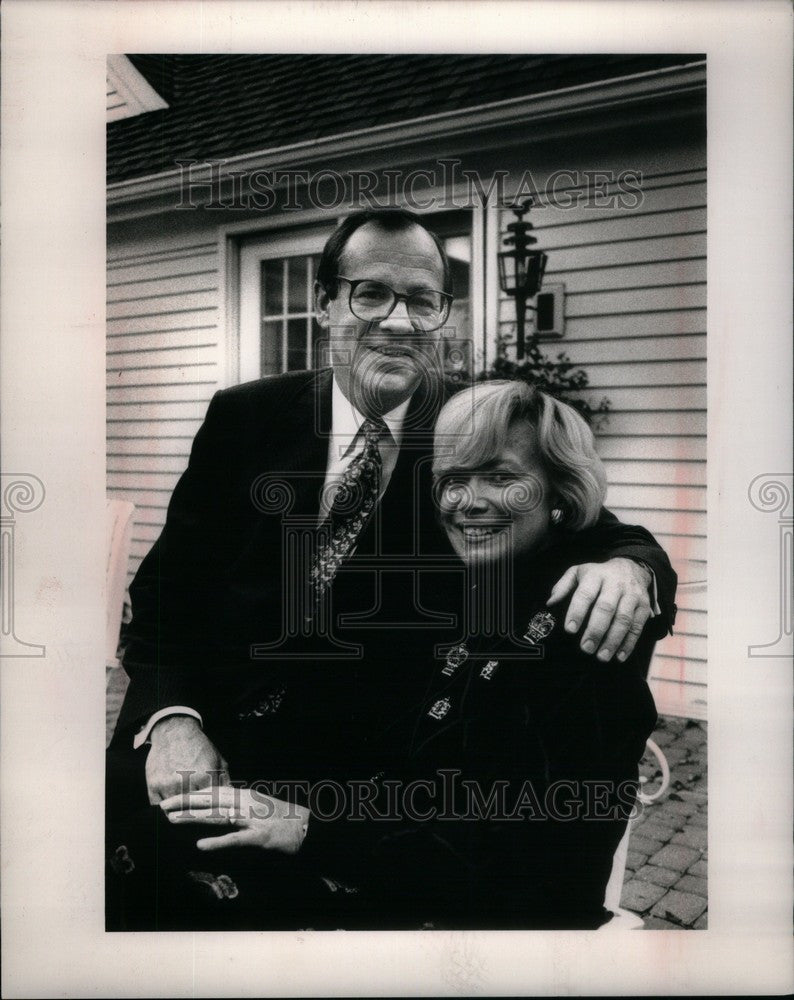 1989 Press Photo Norman And Rose Peslar - Historic Images