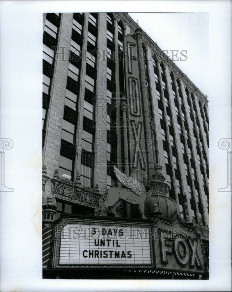 Press Photo Fox Theatre movie palace - Historic Images