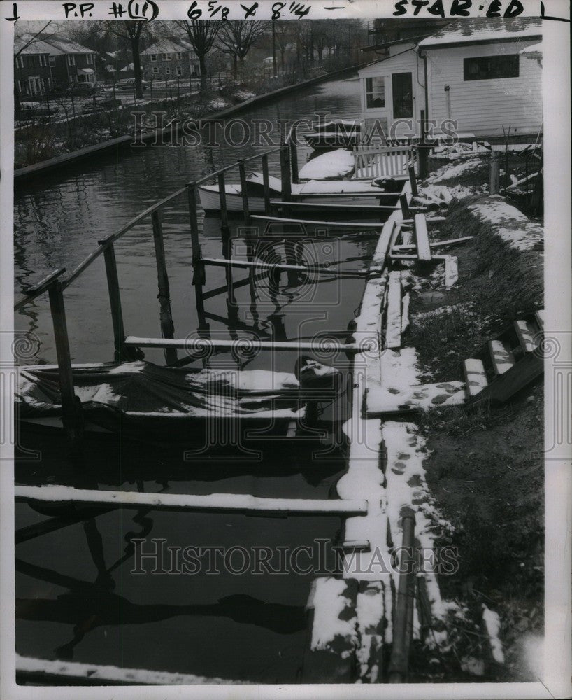 1953 Press Photo Fox Creek - Historic Images