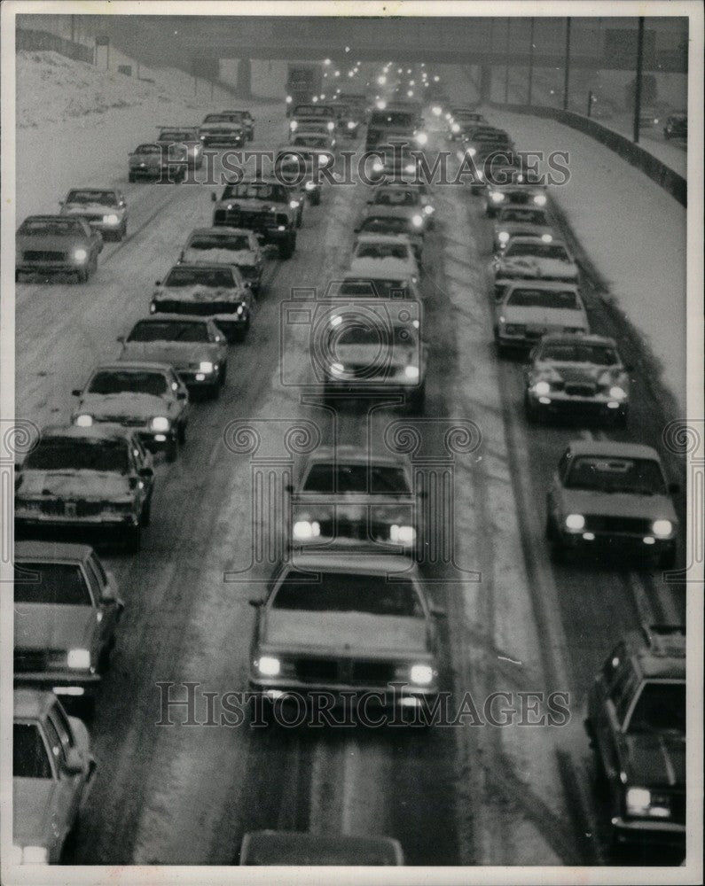 1986 Press Photo Freeway Traffic Management System - Historic Images