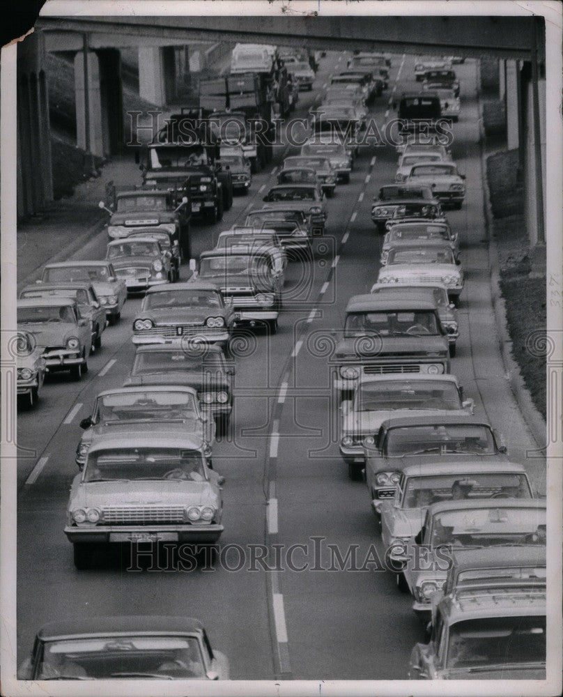 1978 Press Photo Freeway Traffic Management ontario - Historic Images