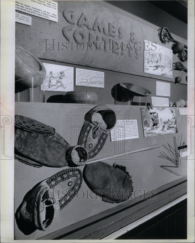 1979 Press Photo guessing game concepts indian exhibit - Historic Images