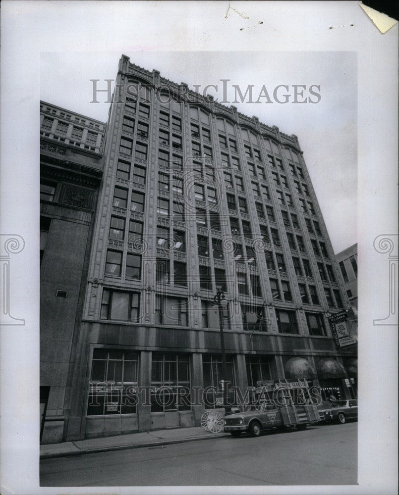 1973 Press Photo renovation city building detroit - Historic Images