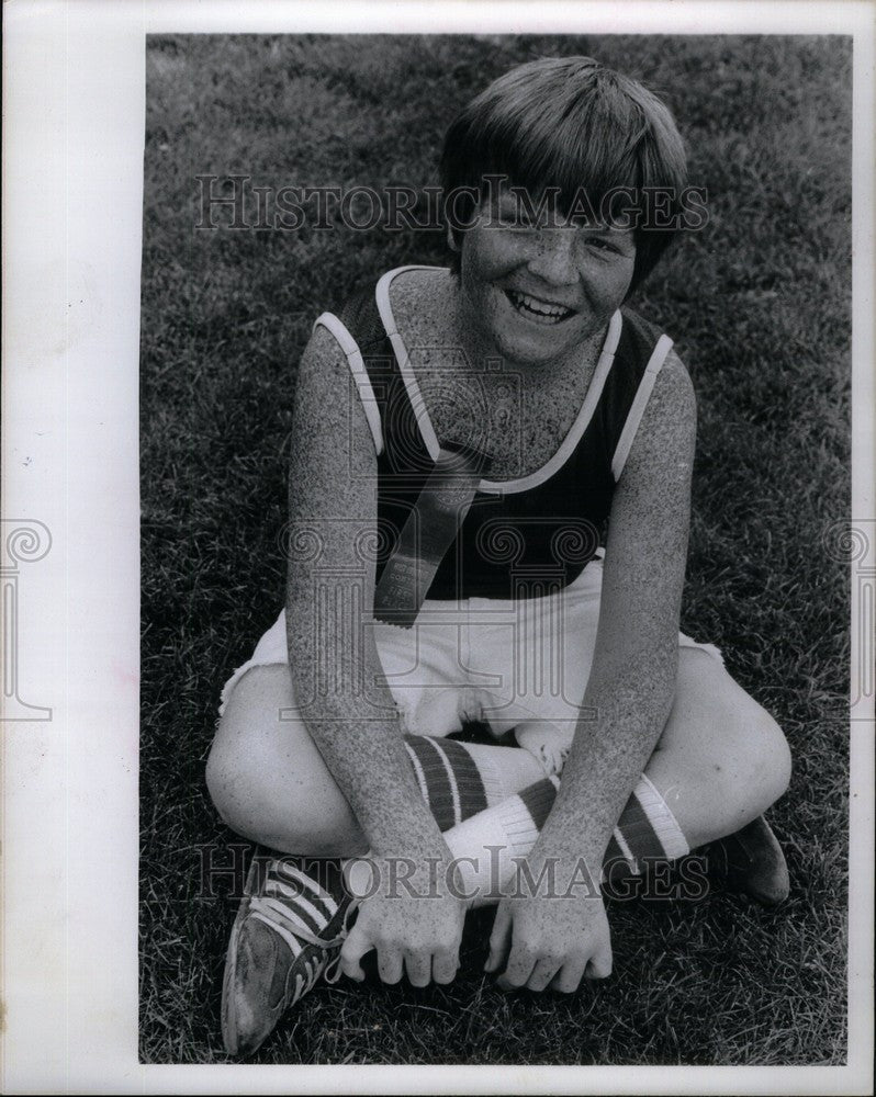 1978 Press Photo Vernon Brown, 12, of East Detroit - Historic Images