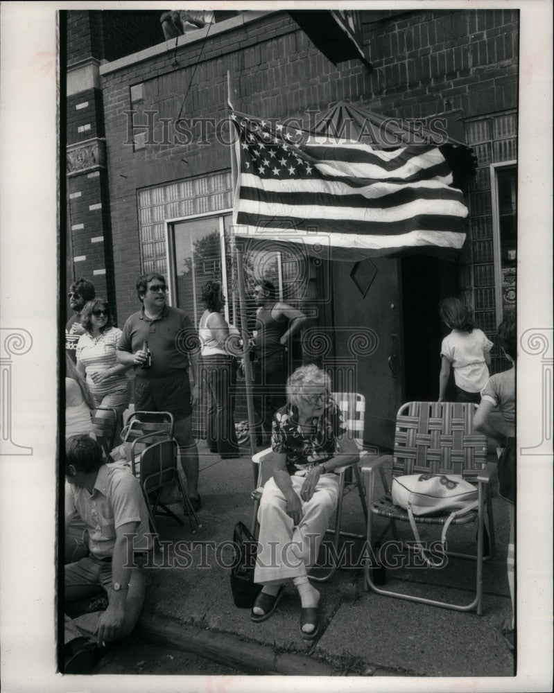 1983 Press Photo viginai corbin july 4 parade - Historic Images