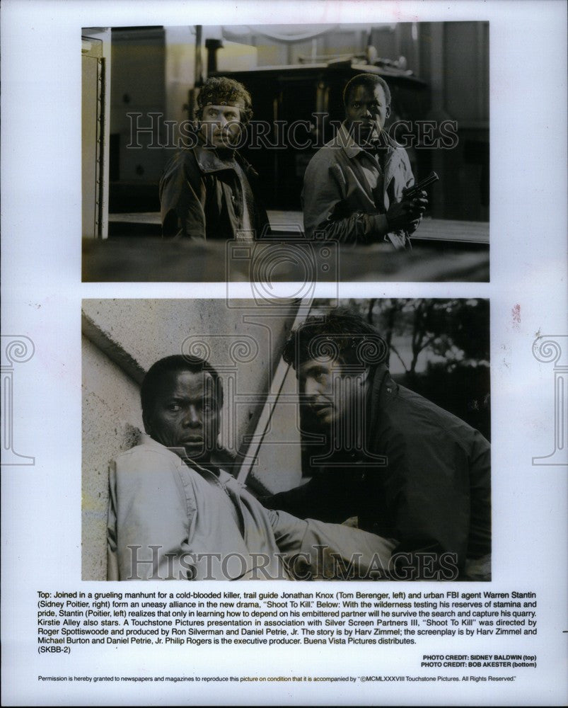 1988 Press Photo Jonathan Knox, Warren Stantin, Stantin - Historic Images
