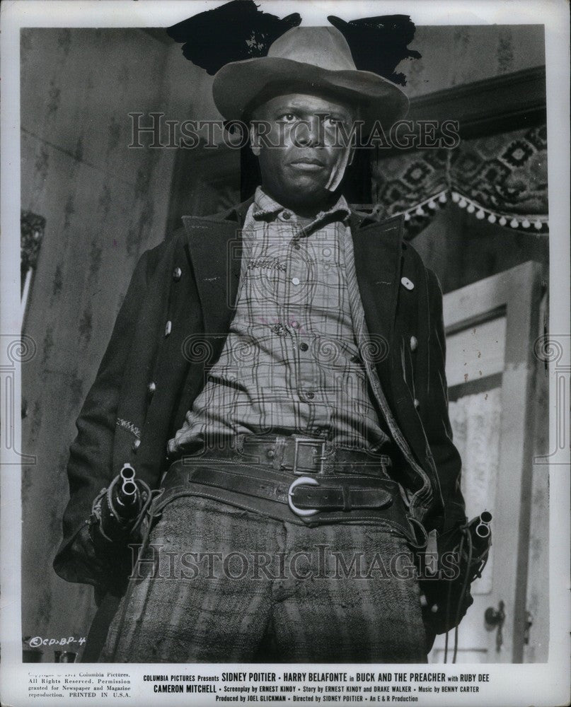 Press Photo Sidney Poitier American actor - Historic Images