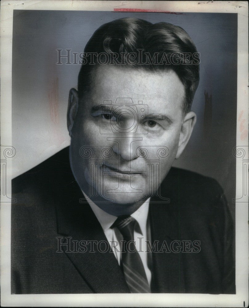 1966 Press Photo Thomas L. Poindexter Detroit Michigan - Historic Images