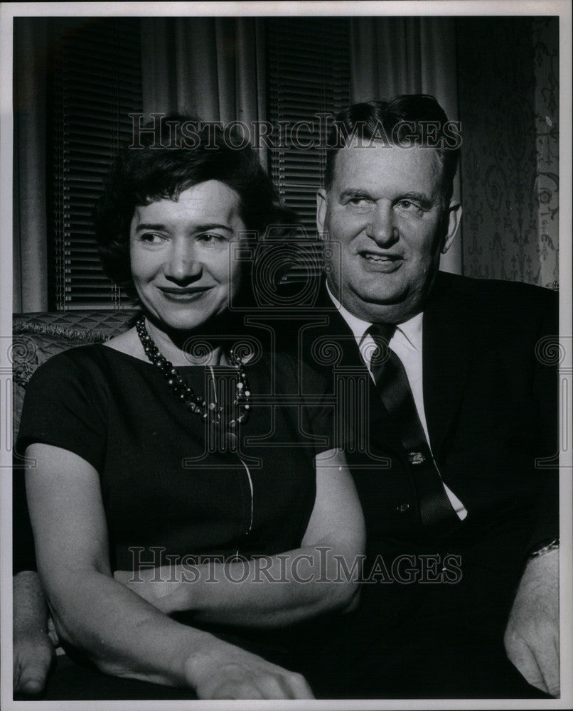 1965 Press Photo Thomas Poindexter Sophie Wife - Historic Images