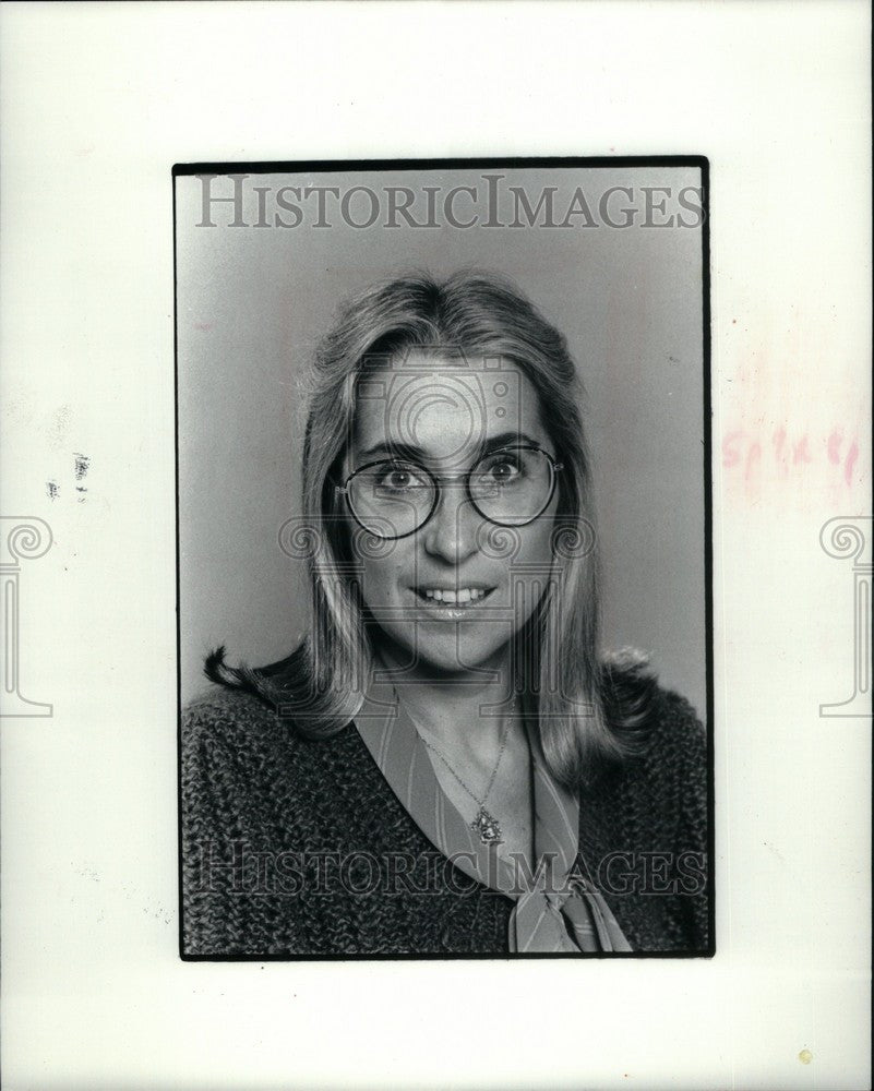 1982 Press Photo Letty Cottin Pogrebin Journalist - Historic Images