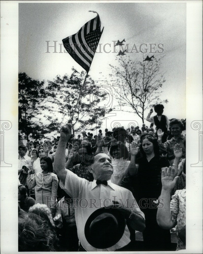 1981 Press Photo John Sciopu Air Force Romainia - Historic Images