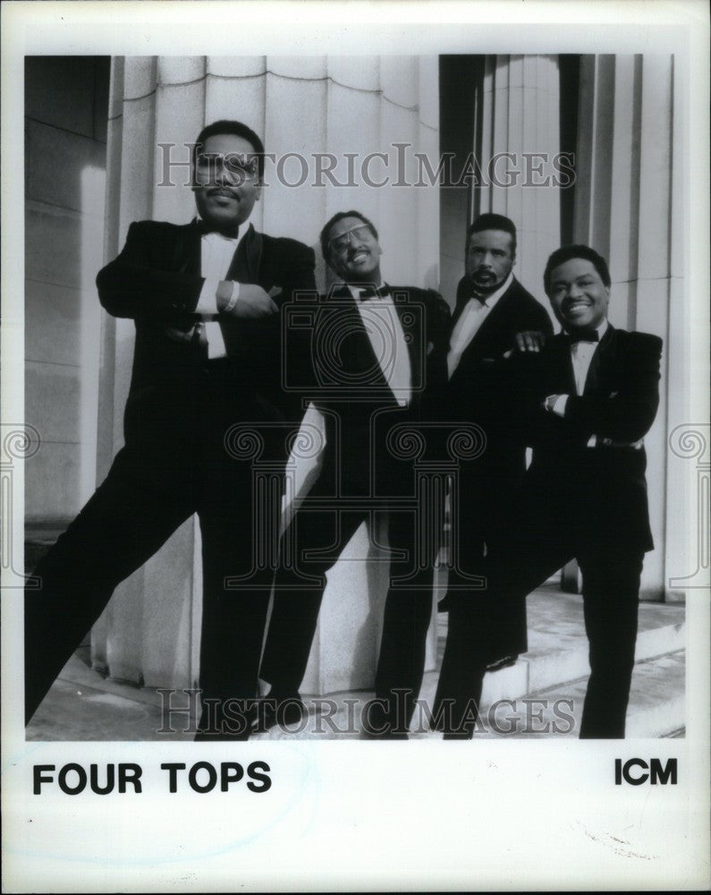 1995 Press Photo Four Tops American vocal quartet - Historic Images