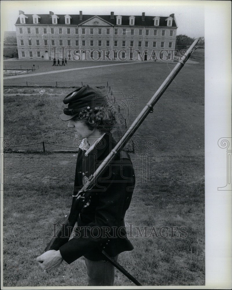 Press Photo Private Zachary Norton Fort Wayne - Historic Images