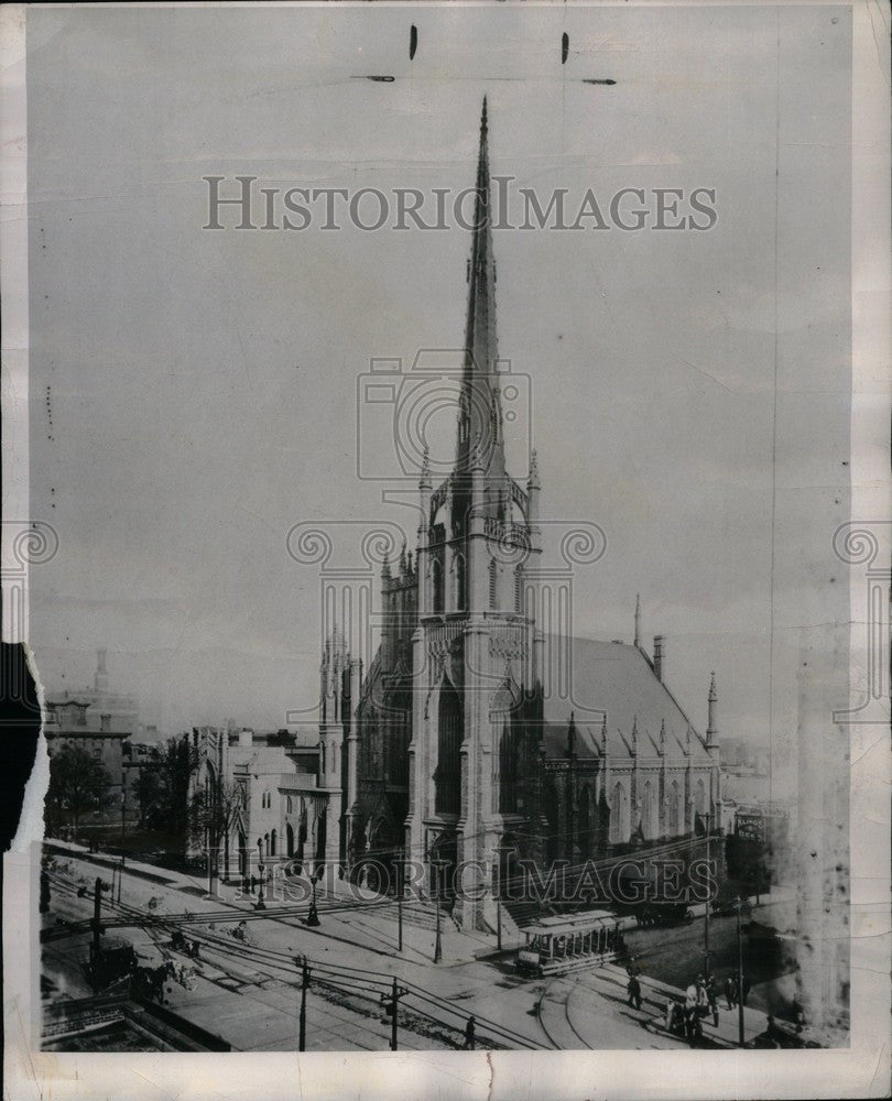 1949 Press Photo Fort Street Presb. Church - Historic Images