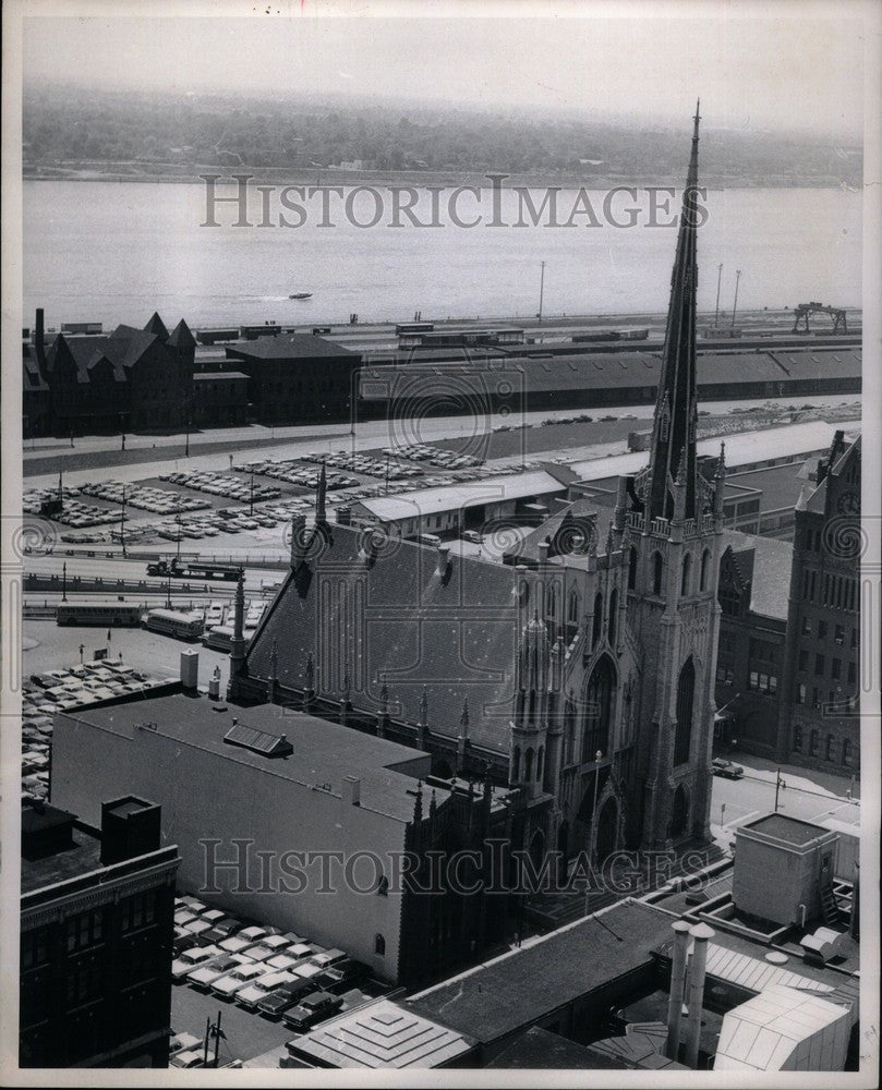 1965 Press Photo Fort Street Presbyterian Church - Historic Images