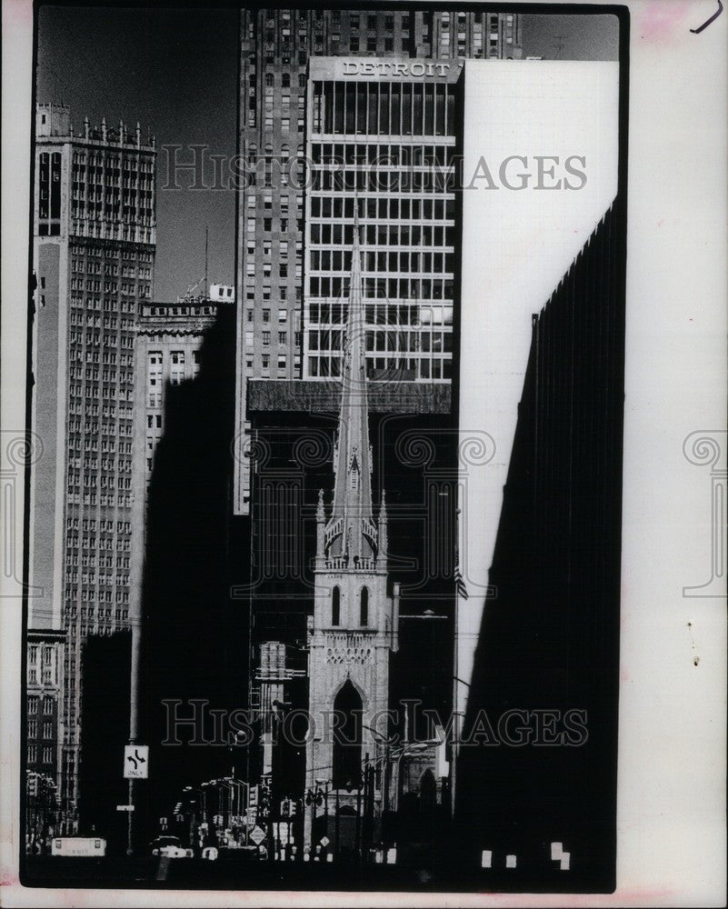 1975 Press Photo Fort Street Presbyterian Church Photo - Historic Images