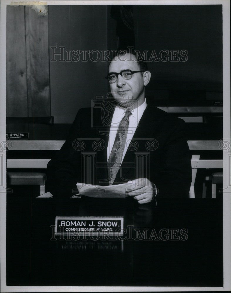 1967 Press Photo Vincent Snow - Historic Images