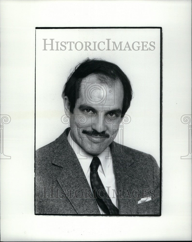 1983 Press Photo Paul Solman Author - Historic Images