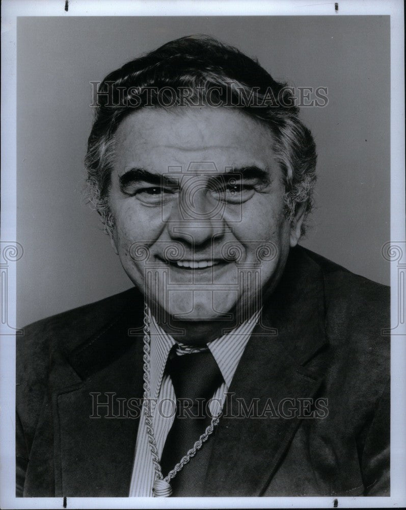 1985 Press Photo Jimmy the Greek Snyder - Historic Images